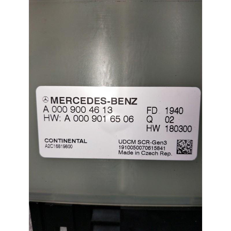 Recambio de modulo electronico para mercedes clase b (w247) b 200 d referencia OEM IAM A0009004613 A0009016506 A2C1689800