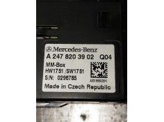 Recambio de modulo electronico para mercedes clase b (w247) b 200 d referencia OEM IAM A2478203902 0296785  2