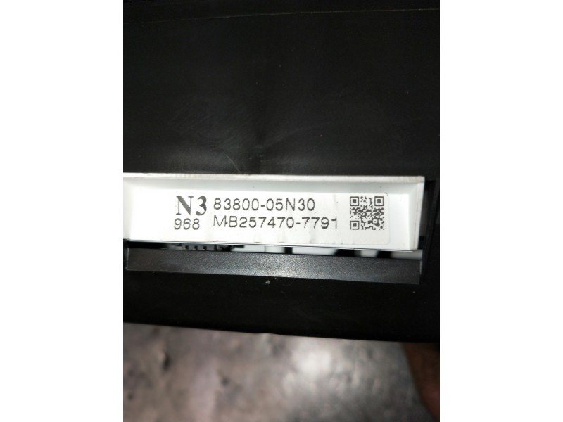 Recambio de cuadro instrumentos para toyota avensis (t27) 2.0 d-4d cat referencia OEM IAM 8380005N30 MB2574707791 