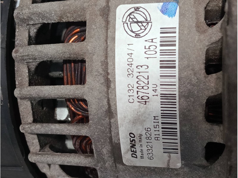 Recambio de alternador para fiat stilo (192) referencia OEM IAM 46782213 63321826 A115IM