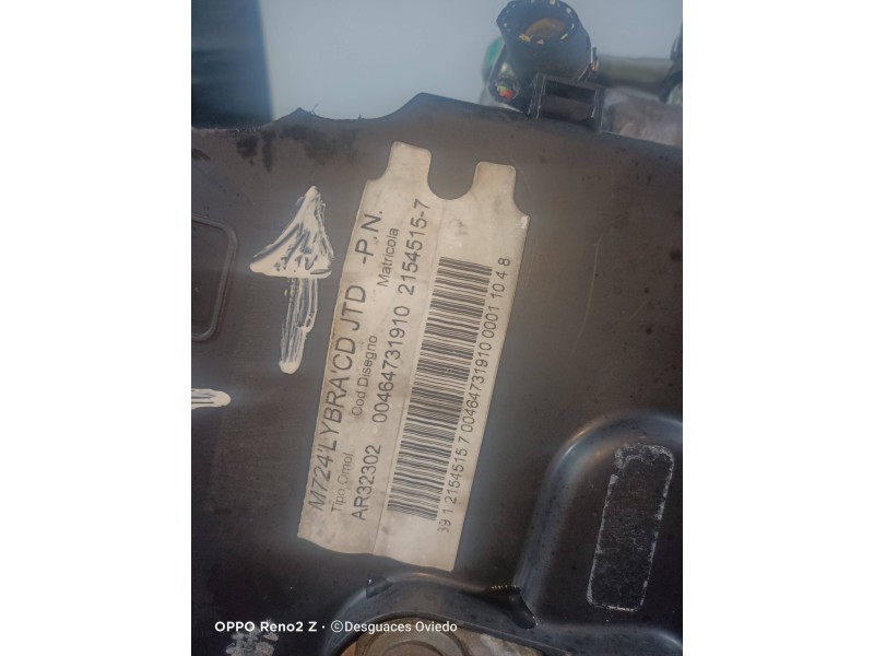 Recambio de motor completo para lancia lybra berlina 1.9 jtd lx referencia OEM IAM AR32302 215415 BOSCH