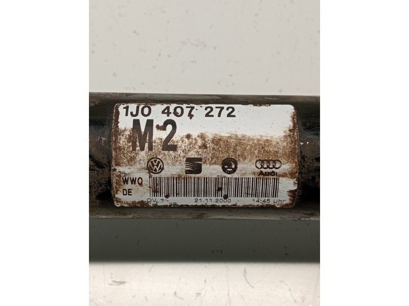 Recambio de transmision delantera derecha para volkswagen golf iv berlina (1j1) referencia OEM IAM 1J0407272  