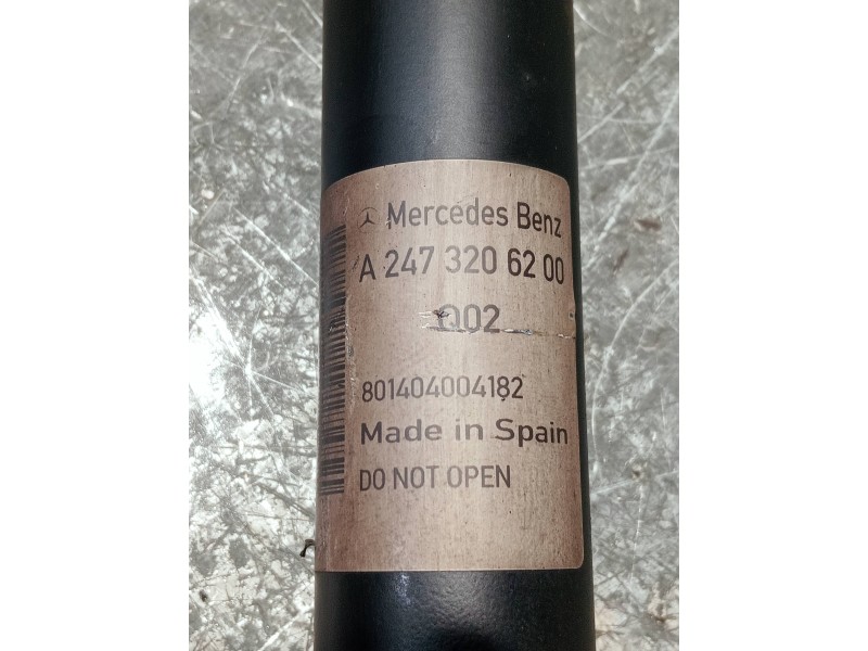 Recambio de amortiguador trasero derecho para mercedes clase b (w247) b 200 d referencia OEM IAM A2473206200 801404004182 