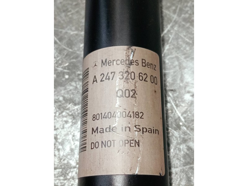 Recambio de amortiguador trasero izquierdo para mercedes clase b (w247) b 200 d referencia OEM IAM A2473206200 801404004182 