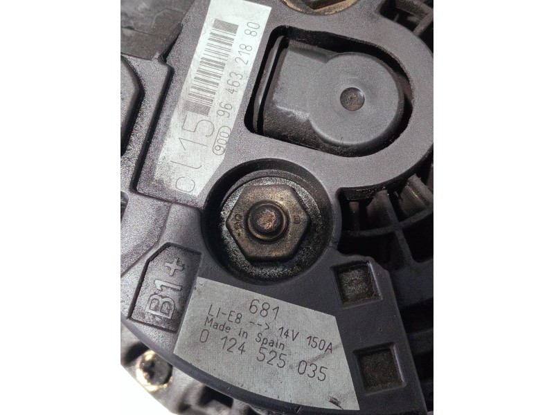 Recambio de alternador para peugeot 307 break/sw (s2) referencia OEM IAM 9646321880 0124525035 