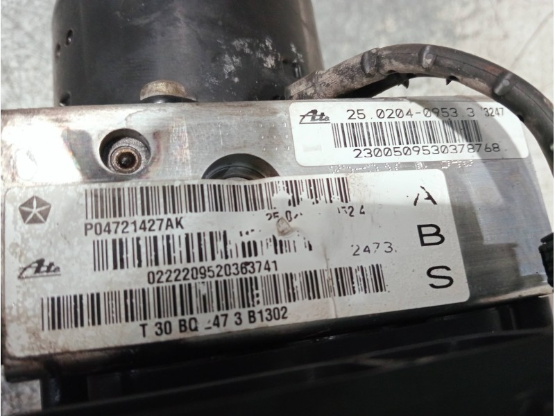 Recambio de abs para chrysler voyager (rg) referencia OEM IAM 04686702AE P04721427AK 25020409533
