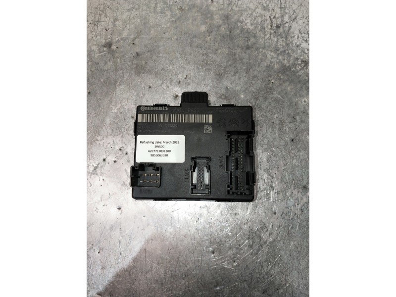Recambio de modulo electronico para peugeot 308 referencia OEM IAM 9853063580 9851021280 A2C7717031300