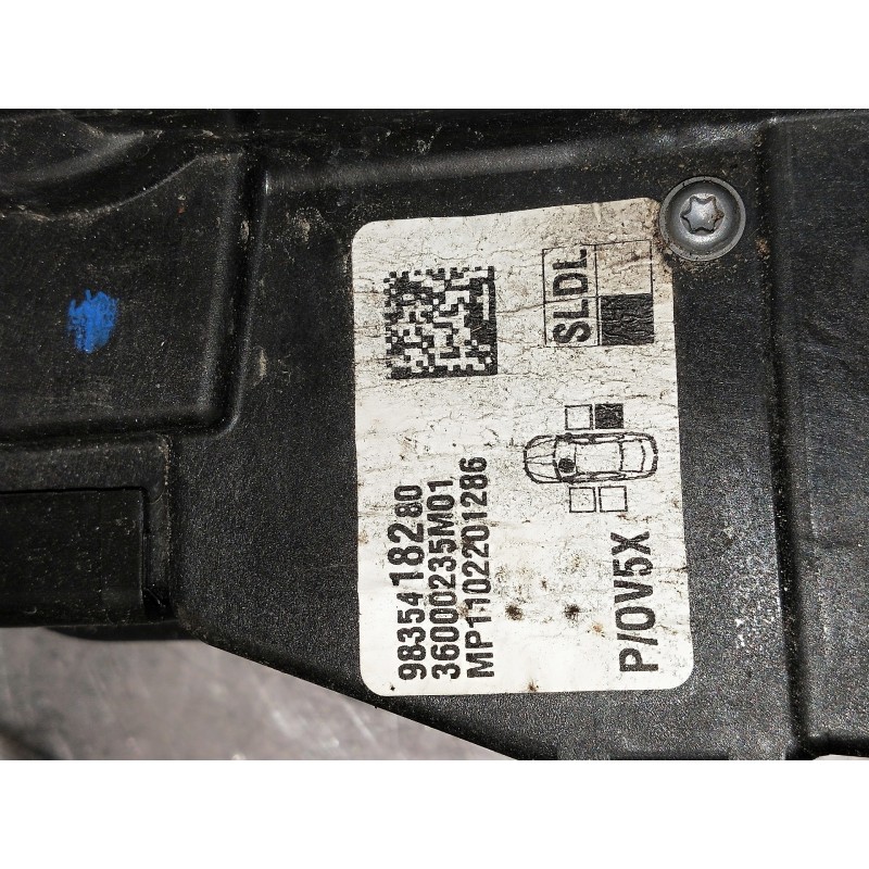 Recambio de motor cierre centralizado trasero derecho para peugeot 308 referencia OEM IAM 9835418280 36000235M01 5P