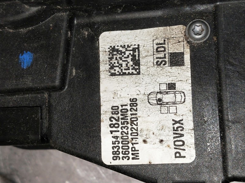 Recambio de motor cierre centralizado trasero derecho para peugeot 308 referencia OEM IAM 9835418280 36000235M01 5P
