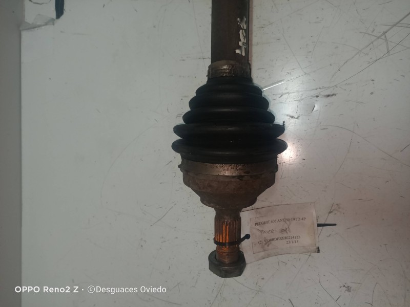 Recambio de transmision delantera derecha para peugeot 406 berlina (s1/s2) 1.9 turbodiesel cat referencia OEM IAM   