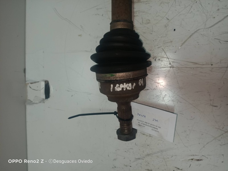 Recambio de transmision delantera izquierda para peugeot 308 sw sport referencia OEM IAM   