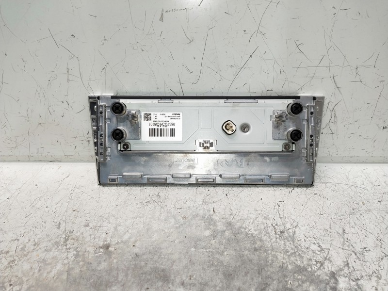 Recambio de pantalla multifuncion para peugeot 308 referencia OEM IAM 9837654580  