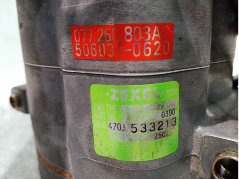 Recambio de compresor aire acondicionado para audi a8 (d2) referencia OEM IAM 5062310390 5060310620 077260803AC