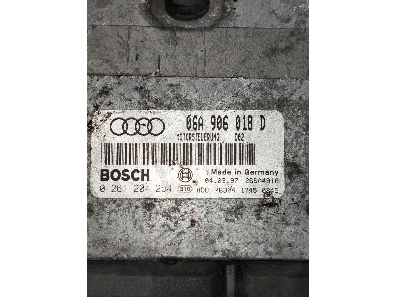 Recambio de centralita motor uce para audi a3 (8l) referencia OEM IAM 0261204254 06A906018D 