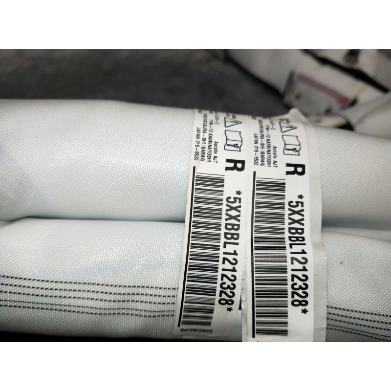 Recambio de airbag cortina delantero derecho para peugeot 308 referencia OEM IAM 9830943880 5XXBBL1212328 