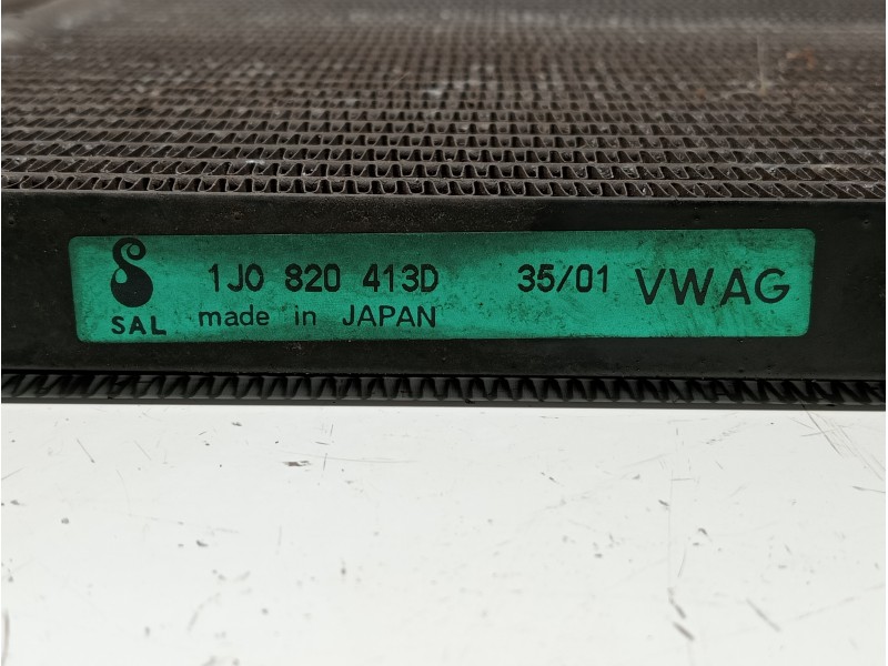 Recambio de condensador / radiador aire acondicionado para audi a3 (8l) referencia OEM IAM 1J0820413D  