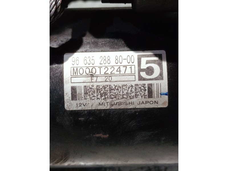 Recambio de motor arranque para peugeot 308 referencia OEM IAM 966352888000 M000T22471 