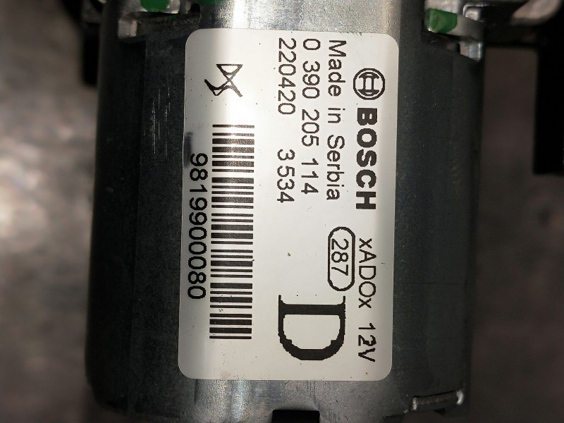 Recambio de motor limpia trasero para peugeot 308 referencia OEM IAM 9819900080 0390205114 2204203534