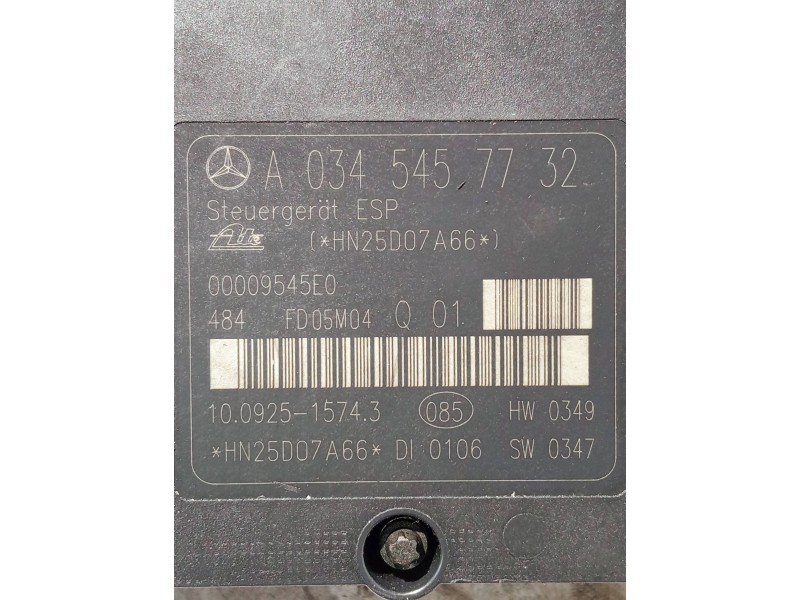 Recambio de abs para mercedes clase c (w203) sportcoupe referencia OEM IAM A0345457732 A0054312912Q01 10020404394
