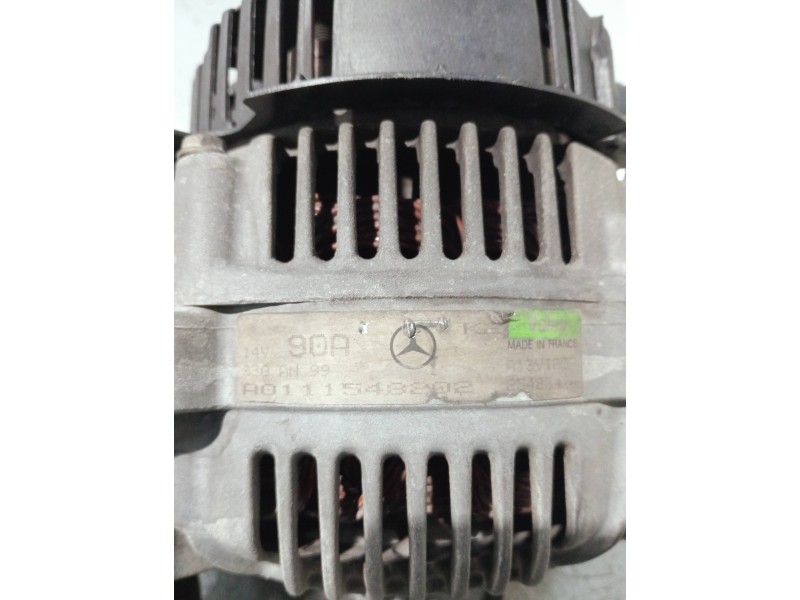 Recambio de alternador para mercedes clase a (w168) referencia OEM IAM A0111548202 A13VI257 2542347A