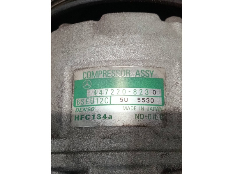Recambio de compresor aire acondicionado para mercedes clase a (w168) referencia OEM IAM 4472208230 6SEU12C 