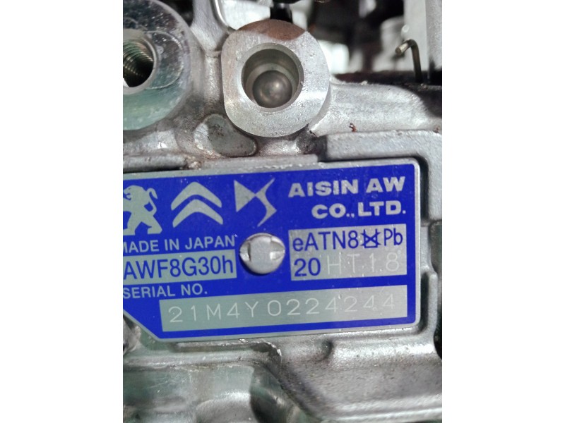 Recambio de caja cambios para peugeot 308 referencia OEM IAM 20HT18 AWF8G30H 21M4Y0224244 AUTOMATICO