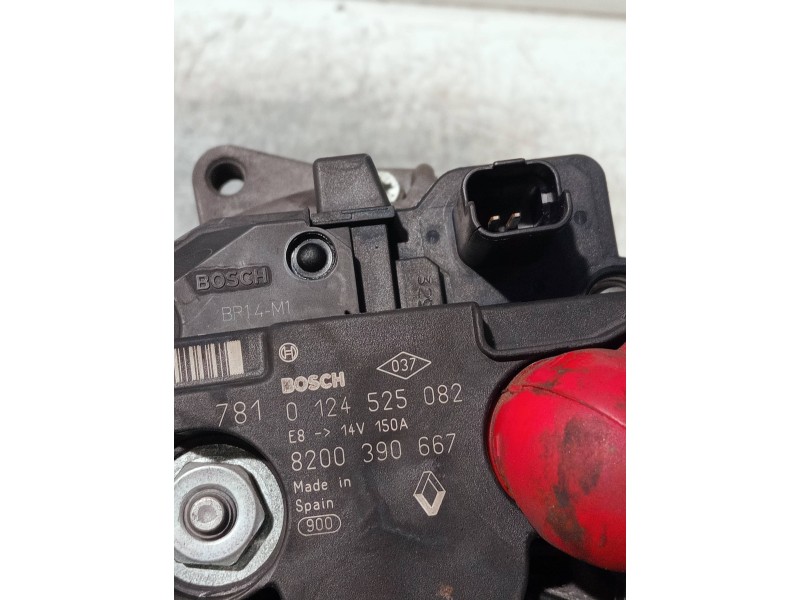Recambio de alternador para nissan qashqai (j10) referencia OEM IAM 8200390667 0124525082 
