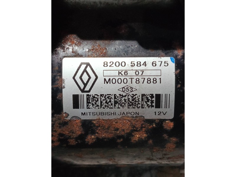 Recambio de motor arranque para nissan qashqai (j10) referencia OEM IAM 8200584675 M000T87881 