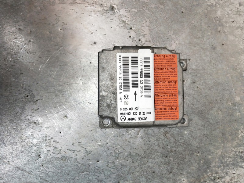 Recambio de centralita airbag para mercedes clase a (w168) referencia OEM IAM 0285001222 0018203126 