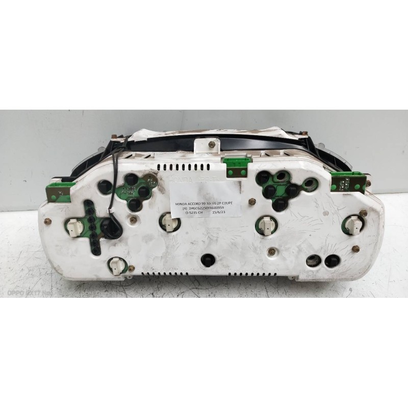 Recambio de cuadro instrumentos para honda accord coupé (cg2/4) 3.0 v6 (cg2) referencia OEM IAM 78100S80G040M2 YU3F10849PA 