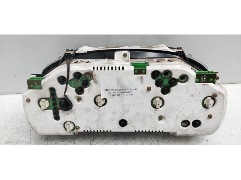 Recambio de cuadro instrumentos para honda accord coupé (cg2/4) 3.0 v6 (cg2) referencia OEM IAM 78100S80G040M2 YU3F10849PA 