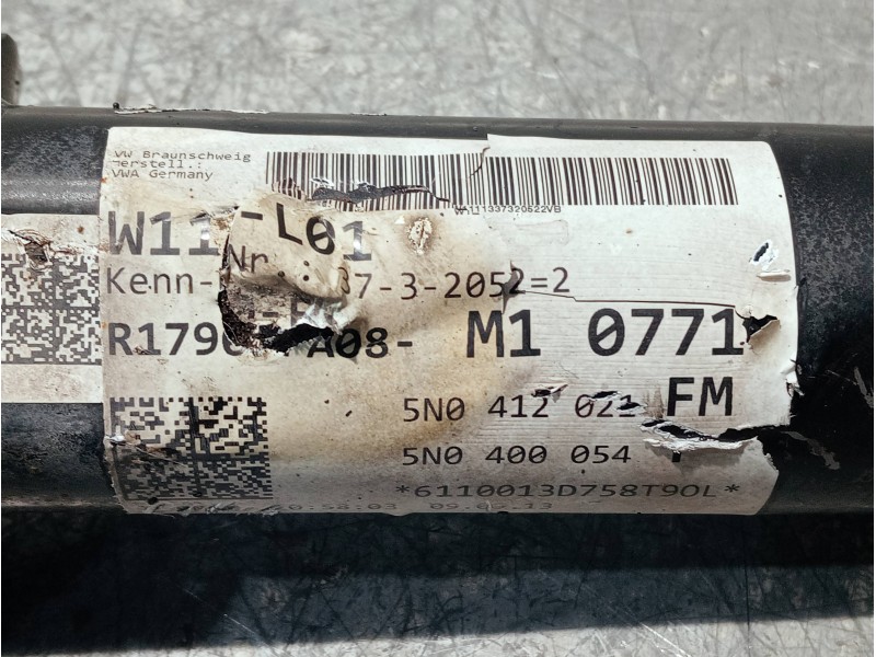 Recambio de amortiguador delantero derecho para volkswagen tiguan (5n2) referencia OEM IAM 5N0412021FM 5N0400054 