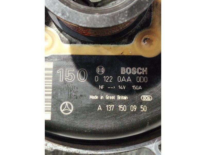 Recambio de alternador para mercedes clase cl (w215) coupe referencia OEM IAM A1371500950 01220AA0D0 