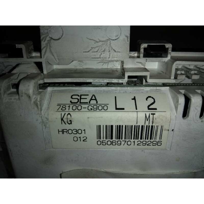 Recambio de cuadro instrumentos para honda accord berlina (cl/cn) 2.4 vtec cat referencia OEM IAM HR0301012 78100G900 SEA L12