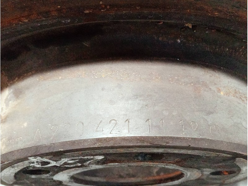 Recambio de disco freno delantero para mercedes clase cl (w215) coupe referencia OEM IAM A2204211112  