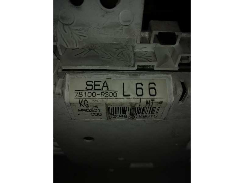 Recambio de cuadro instrumentos para honda accord berlina (cl/cn) 2.0 vtec cat referencia OEM IAM HR0301066 78100R300 SEA L66