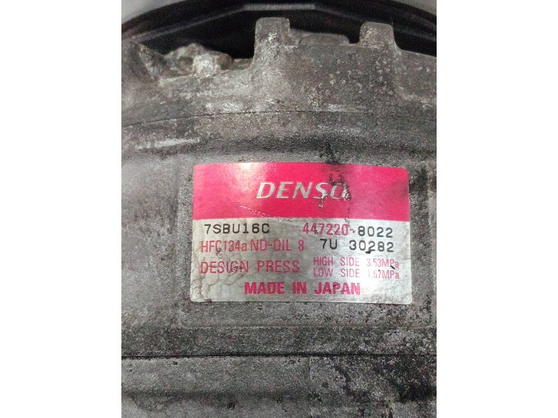 Recambio de compresor aire acondicionado para bmw serie 5 berlina (e39) referencia OEM IAM 4472208022 7SBU16C 
