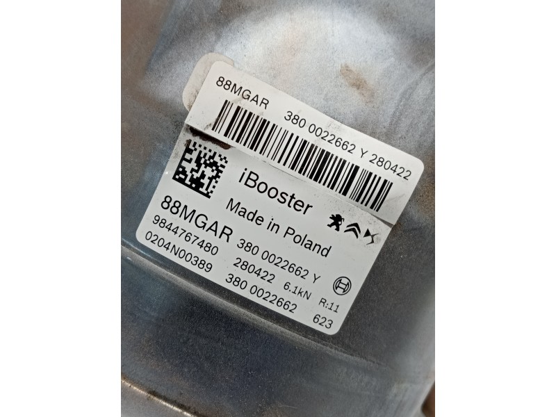 Recambio de servofreno para peugeot 308 referencia OEM IAM 9844767480 0204N00389 0204852044