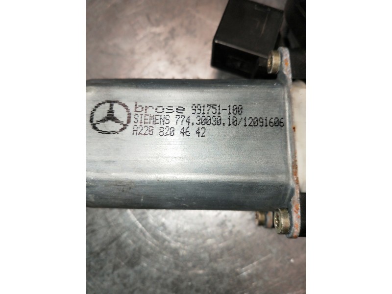 Recambio de elevalunas delantero derecho para mercedes clase cl (w215) coupe referencia OEM IAM A2208204642  2P