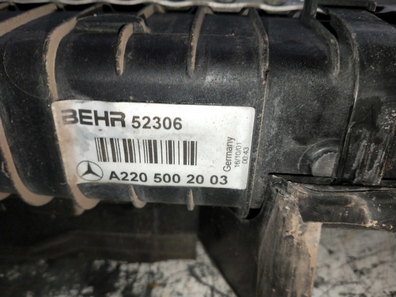 Recambio de radiador agua para mercedes clase cl (w215) coupe referencia OEM IAM A2205002003  