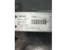 Recambio de radiador calefaccion / aire acondicionado para mercedes clase cl (w215) coupe referencia OEM IAM A2205001203   2