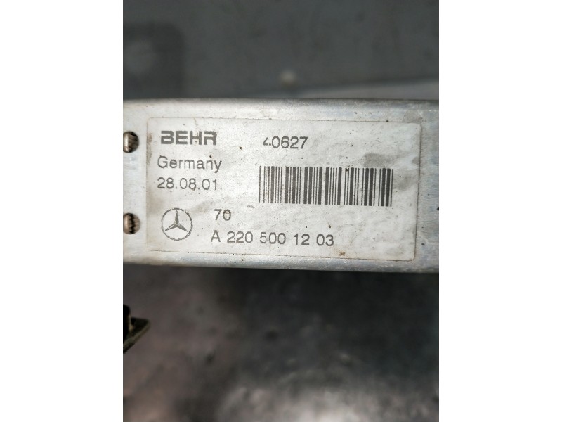 Recambio de radiador calefaccion / aire acondicionado para mercedes clase cl (w215) coupe referencia OEM IAM A2205001203  