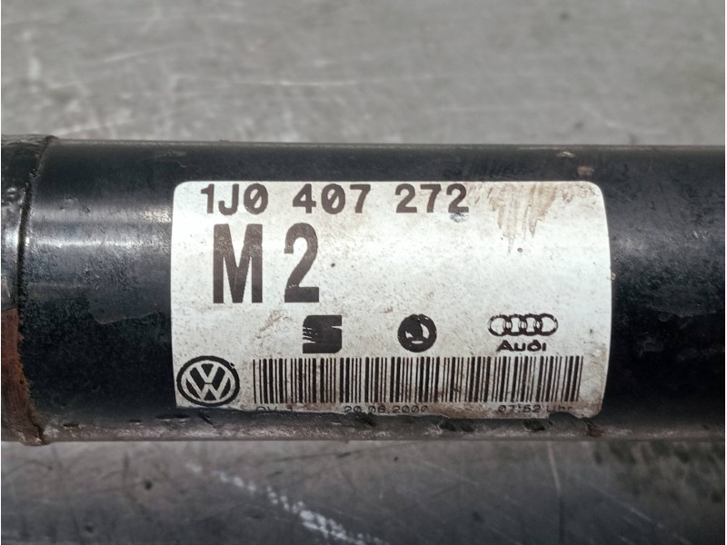 Recambio de transmision delantera derecha para seat toledo (1m2) referencia OEM IAM 1J0407272  