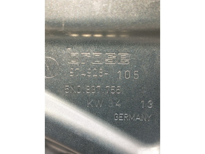 Recambio de elevalunas delantero derecho para volkswagen tiguan (5n2) referencia OEM IAM 5N0837756 974928105 5P