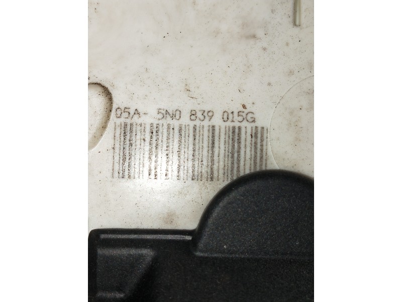 Recambio de motor cierre centralizado trasero izquierdo para volkswagen tiguan (5n2) referencia OEM IAM 5N0839015G  5P