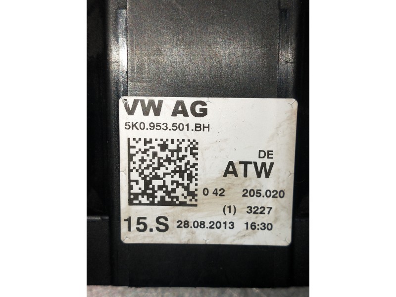 Recambio de mando luces para volkswagen tiguan (5n2) referencia OEM IAM 5K0953501BH  