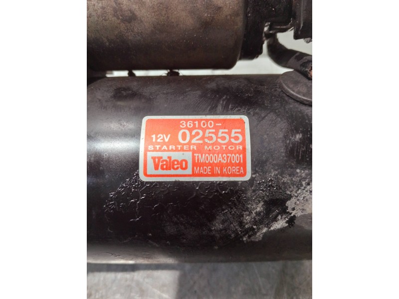 Recambio de motor arranque para kia picanto referencia OEM IAM 3610002555 TM000A37001 
