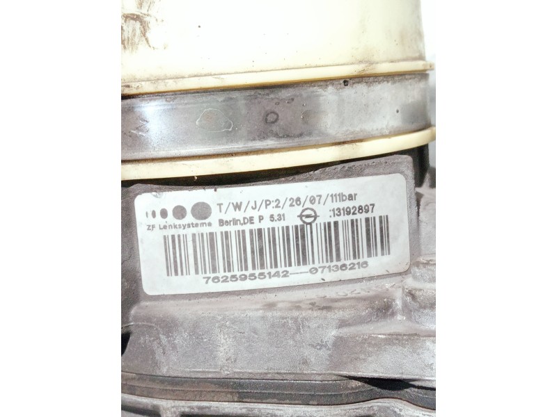 Recambio de bomba direccion para opel zafira b referencia OEM IAM 7625955142 13192987 