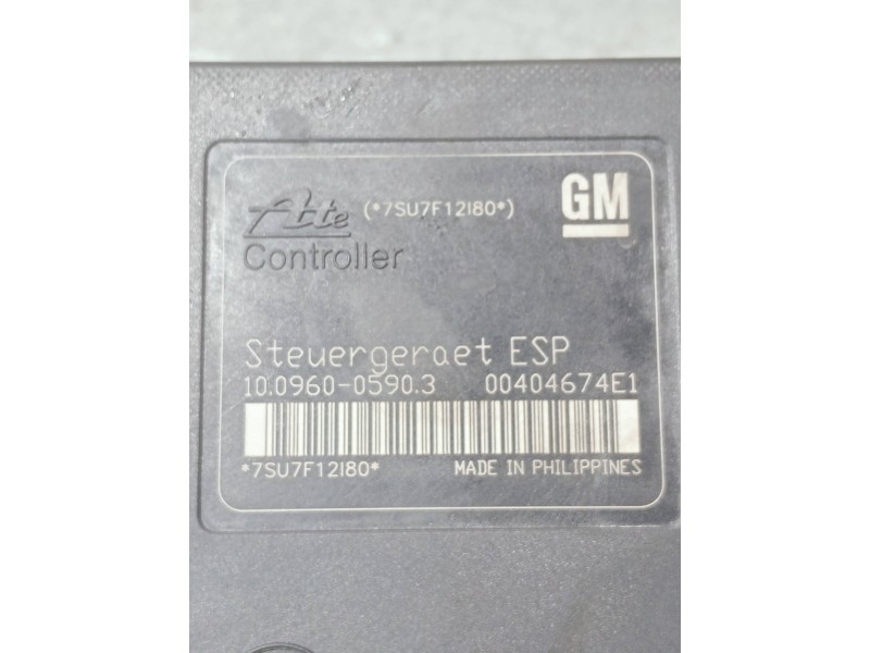 Recambio de abs para opel zafira b referencia OEM IAM 00404674E1 13244860 10020602874