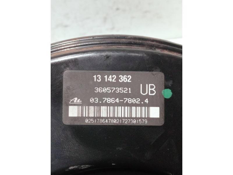 Recambio de servofreno para opel zafira b referencia OEM IAM 13142362 36057321 03786478024